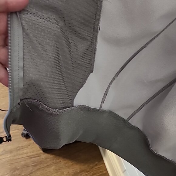 Nike Therma-Fit TCU Hoodie Jacket Large Silver & Purple Pre-Owned Vintage Sports - Picture 9 of 10